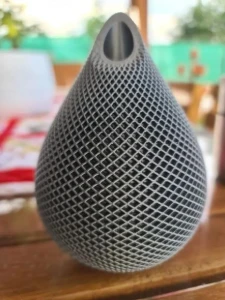 Vaso Decorativo em Impressão 3D - 20 cm - Artesanato e Personalizados