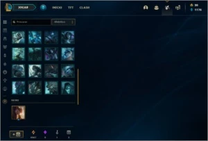 Conta Platina 4 League of legends LOL