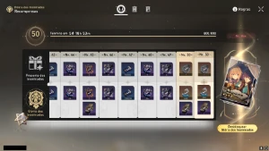Conta RANK 50 ~ Jing + biss, Welt + Bis, Gepard + Bis e outr - Genshin Impact