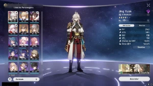 Conta RANK 50 ~ Jing + biss, Welt + Bis, Gepard + Bis e outr - Genshin Impact