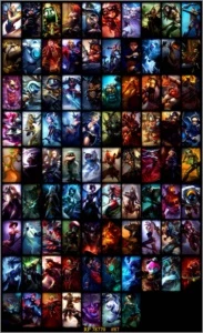 Conta - League of Legends - 129 Champs - 87 Skins LOL