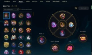 CONTA LOL PLATINA 4 - TODOS CAMPEÕES - VÁRIAS SKINS - League of Legends