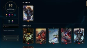 Conta rara league of legends LOL