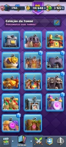 Conta clash Royale com cartas no nível máximo