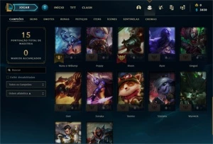 Conta Diamante 4 com MMR BUFFADO, skin super rara da janna - League of Legends LOL