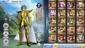 Conta SSA Global - Lvl 50 - Manigold Total Full - Saint Seiya Awakening