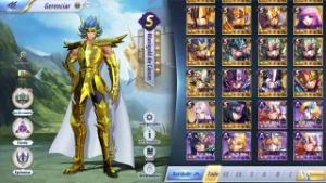 Conta SSA Global - Lvl 50 - Manigold Total Full - Saint Seiya Awakening