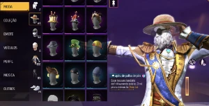 Conta Free Fire Com Itens Antigos e Raros level 61