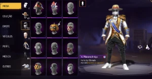 Conta Free Fire Com Itens Antigos e Raros level 61