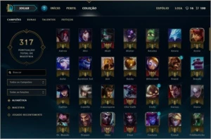 Conta Full Champions + R$2470 Investidos (133 Skins) - League of Legends LOL