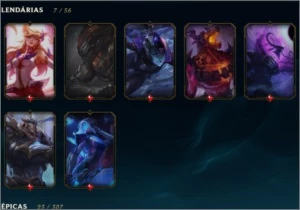 Conta Mestre - Diamond desde Season 6 - League of Legends LOL