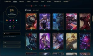 Conta Mestre - Diamond desde Season 6 - League of Legends LOL