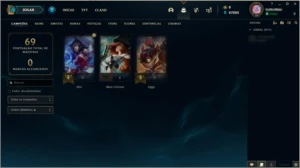 Conta smurf level 30 com skin - League of Legends LOL