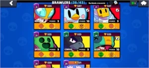 CONTA SEMI-FULL BRAWL STARS 20K TROFEUS