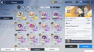 Tower of Fantasy, 20.760 CS, Samir 3★ / King 1★ / Nemesis 0★ - Outros