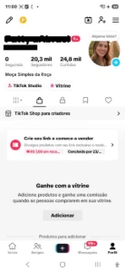 Conta Do Tiktok Com Shop Ativo +20,3K Seguidores Curtidas - Redes Sociais