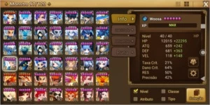 #291 Verad Tiana Leo Woosa Psama Hathor - Summoners War