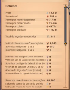 conta albion quase 787m de fama - Albion Online