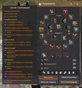 Mística - 680GS - 295/297/383 - Black Desert