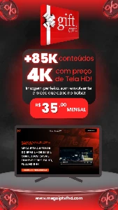 Card Mega Iptv 35 Mensal - Netflix -  [conteúdo removido] play -  [conteúdo removido]  - Assinaturas e Premium