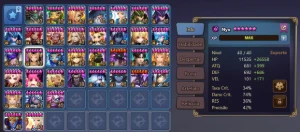 Triple LD,  J1, com Ragdoll, Nyx, Maya. - Summoners War