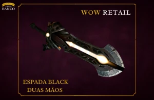 World of Warcraft - Skin de Arma Espada Duas Mãos (Transmog)