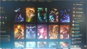 Conta league of legends ouro 1 LOL