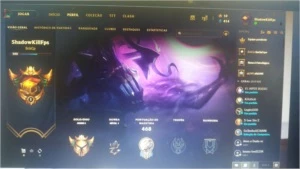 Conta league of legends ouro 1 LOL