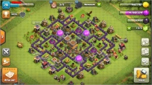 Conta Clash of Clans CV8 Praticamente Full + 1500 Gemas