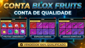 Contas Blox Fruits, Roblox //  (Level Máximo + Itens Raros)