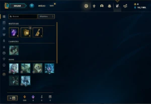 Conta ouro 2 com 20 Champs e 6 Fragmentos de skins - League of Legends LOL
