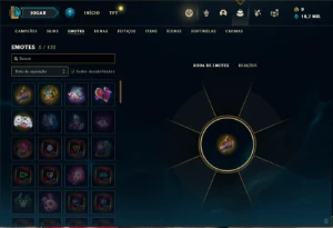 Conta ouro 2 com 20 Champs e 6 Fragmentos de skins - League of Legends LOL