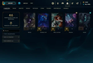 Conta Unranked lvl 30 (handlevel) com 1050 de RP - League of Legends LOL