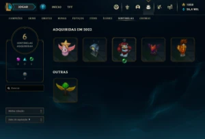 Conta Unranked lvl 30 (handlevel) com 1050 de RP - League of Legends LOL