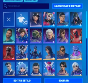 conta fortnite