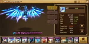 Conta mid game - Summoners War
