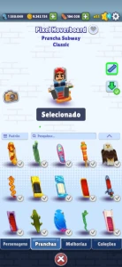 Conta subway surf com todas as skin e todas as pranchas - Outros