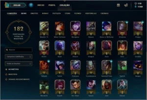 Conta LOL Platina 3 | 12 Skins | 48 Champs - League of Legends