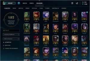Conta LOL Platina 3 | 12 Skins | 48 Champs - League of Legends