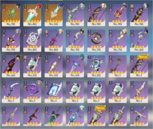 Genshin Impact Keqing+mona+hutao+ganyu+jean+diluc+venti Ar55