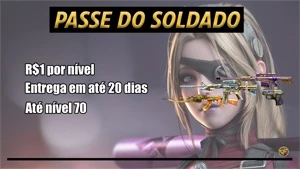 CROSSFIRE, PASSE DE SOLDADO COMPLETO ATÉ NÍVEL 70