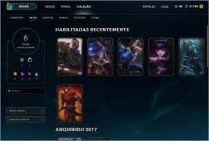 CONTA DE LOL DIAMANTE 150 REAIS - League of Legends