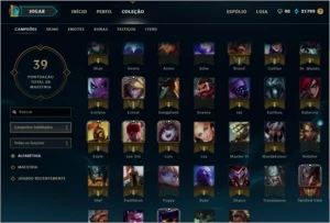 CONTA DE LOL DIAMANTE 150 REAIS - League of Legends