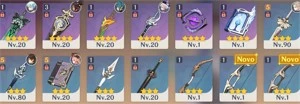 Conta genshin impact AR56 quase 57 jogo todos dias