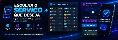 numero virtual - Redes Sociais
