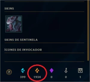 CONTA PLATINA V - FULL SKIN - League of Legends LOL