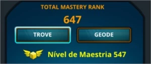 Conta Trove F2P 35k MR 547 - Outros