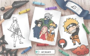 Livro de Colorir do Naruto em PDF - eBooks
