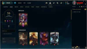 Conta de League of Legends Bronze 1 LOL