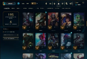 Bronze 1 com 100 Champs e 12 Skins ( Mais de 700 Jogos ) - League of Legends LOL